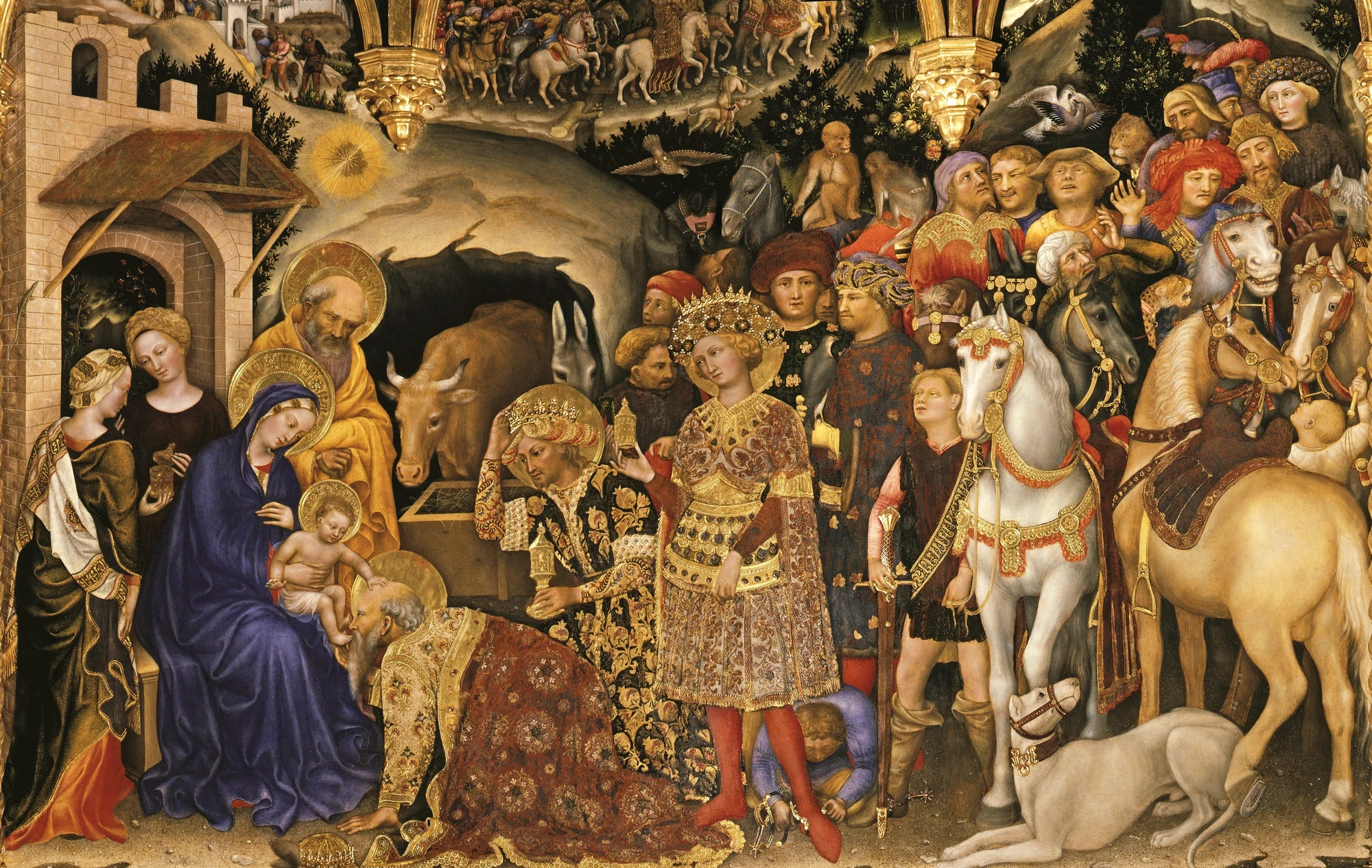 Gentile da Fabriano, Adoration of the Magi