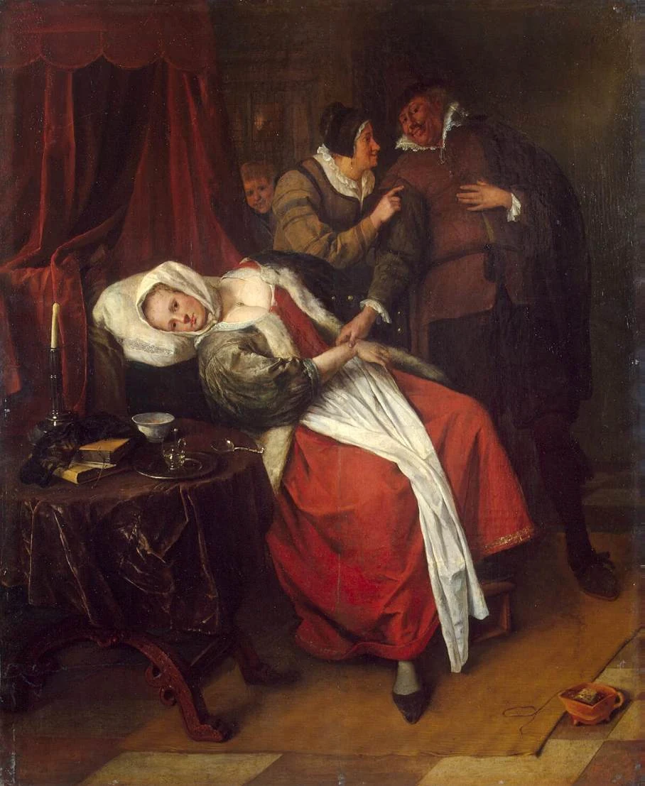 Jan Steen, The Doctor's Visit