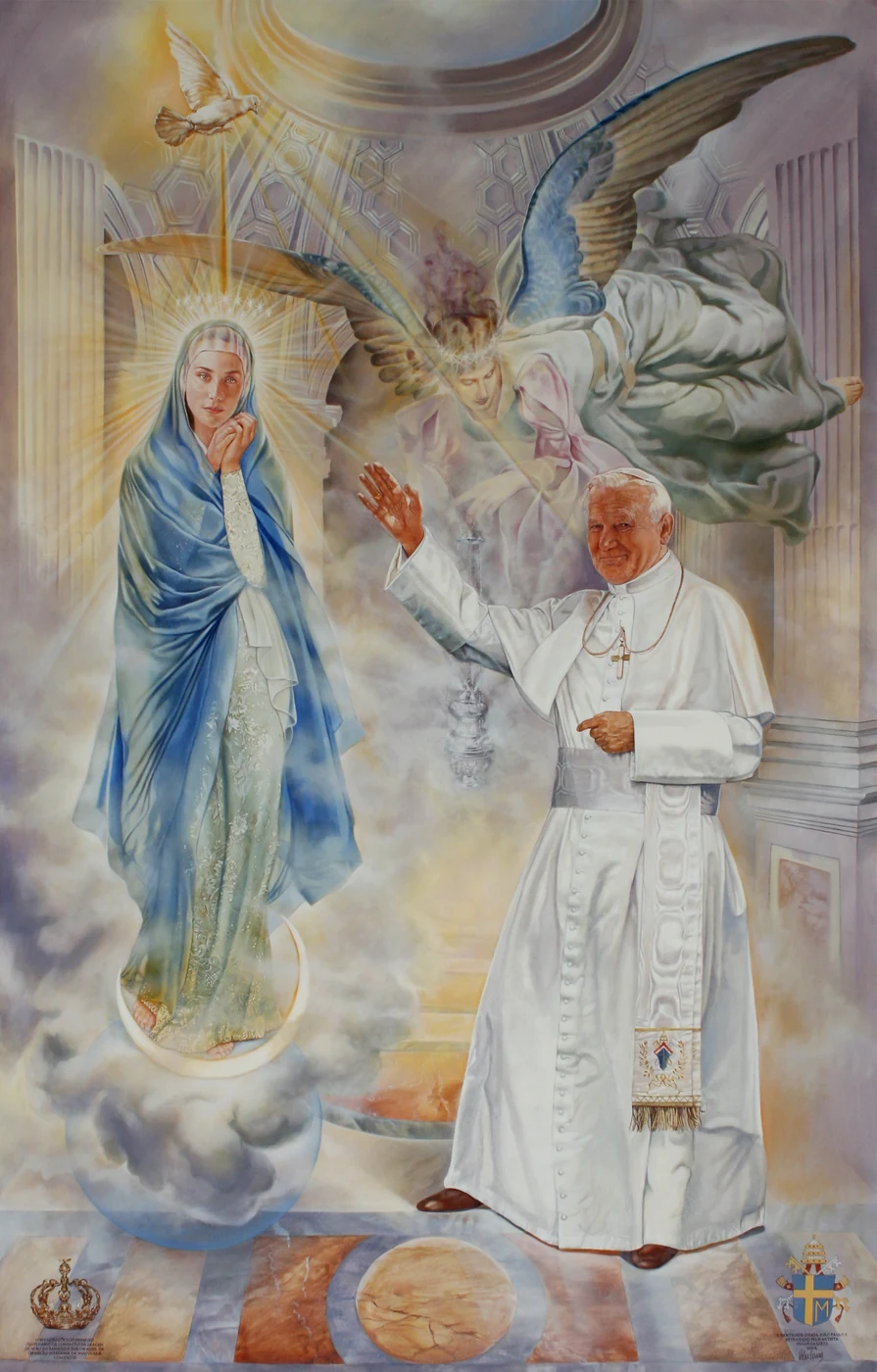 Portrait of Saint John Paul II